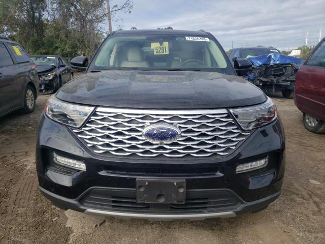 1FM5K8HC1LGB02069 - 2020 FORD EXPLORER PLATINUM BLACK photo 5