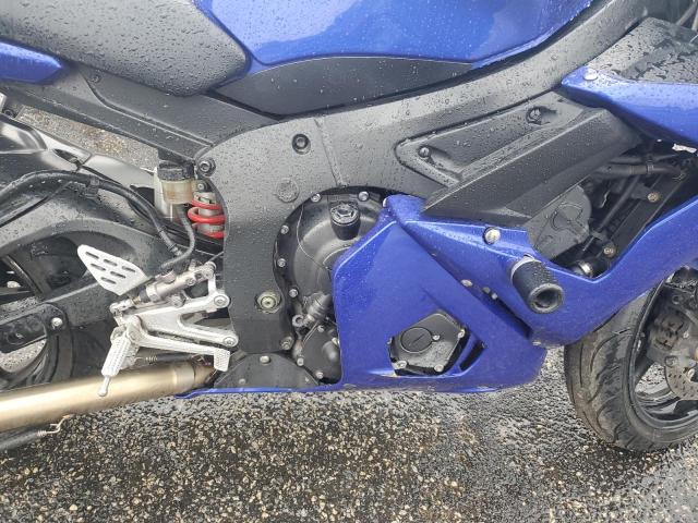 JYARJ06E05A025386 - 2005 YAMAHA YZFR6 L BLUE photo 7