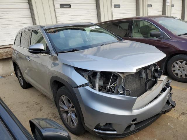 5TDJKRFH9FS091775 - 2015 TOYOTA HIGHLANDER XLE SILVER photo 4