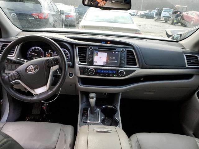 5TDJKRFH9FS091775 - 2015 TOYOTA HIGHLANDER XLE ვერცხლისფერი ფოტო 8
