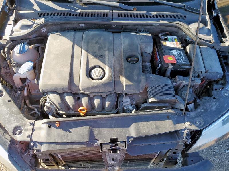 3VWLX7AJ2DM374070 - 2013 VOLKSWAGEN JETTA SEL შავი ფოტო 11