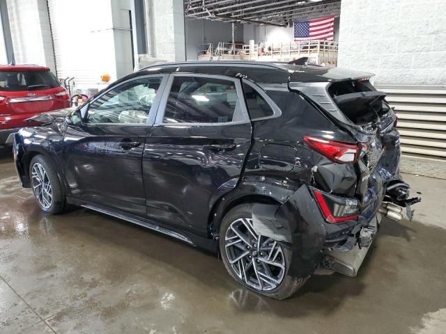 KM8K3CA30NU920958 - 2022 HYUNDAI KONA N LINE BLACK photo 2