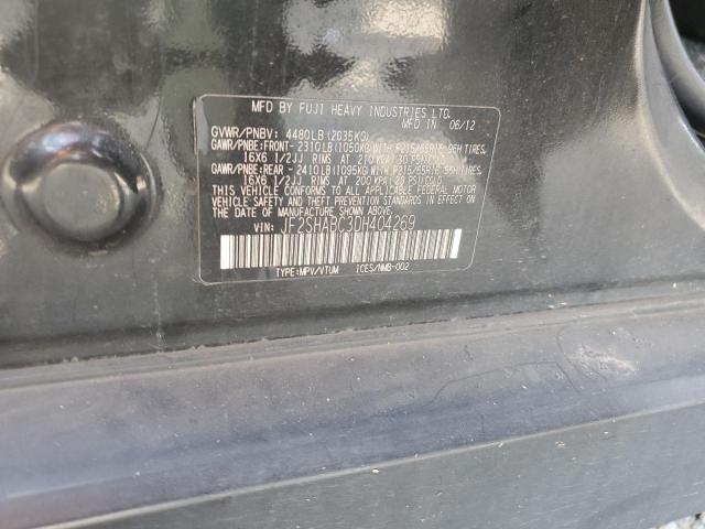 JF2SHABC3DH404269 - 2013 SUBARU FORESTER 2.5X 黑色 照片 13