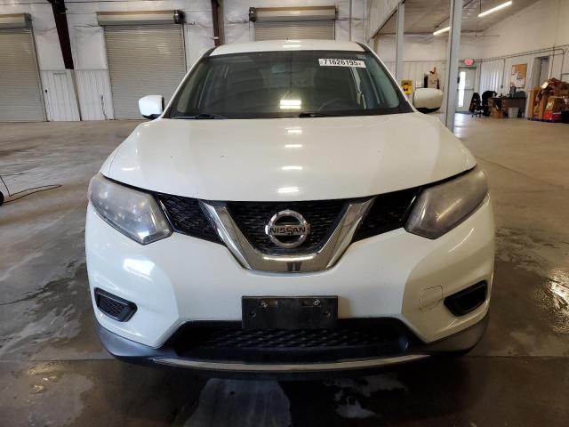 KNMAT2MV2GP669093 - 2016 NISSAN ROGUE S WHITE photo 5