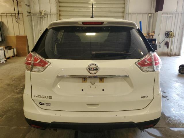 KNMAT2MV2GP669093 - 2016 NISSAN ROGUE S WHITE photo 6