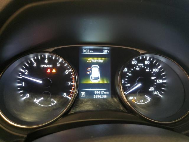 KNMAT2MV2GP669093 - 2016 NISSAN ROGUE S WHITE photo 9