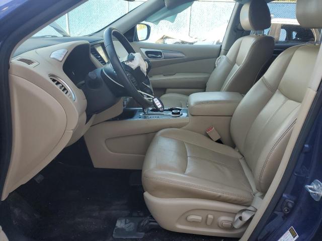 5N1DR2MM6HC658704 - 2017 NISSAN PATHFINDER S BLUE photo 7