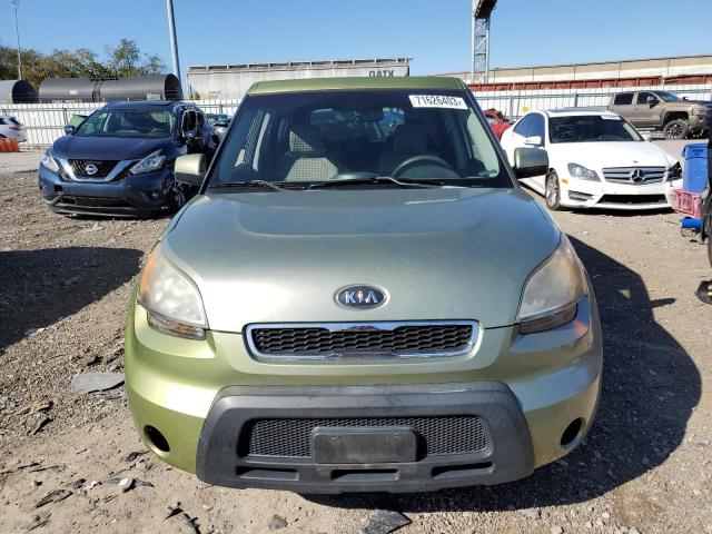 KNDJT2A20A7050543 - 2010 KIA SOUL + GREEN photo 5