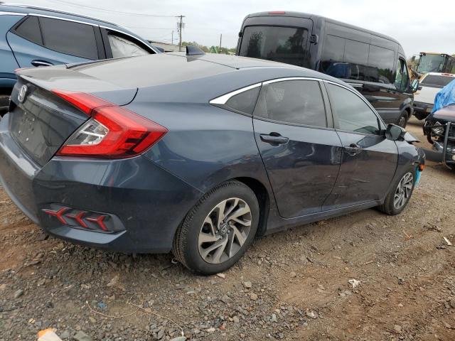 2HGFC2F70JH593343 - 2018 HONDA CIVIC EX BLUE photo 3