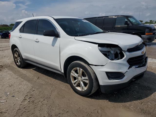 2GNALBEK5H1570584 - 2017 CHEVROLET EQUINOX LS WHITE photo 4