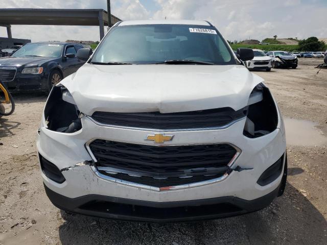 2GNALBEK5H1570584 - 2017 CHEVROLET EQUINOX LS WHITE photo 5