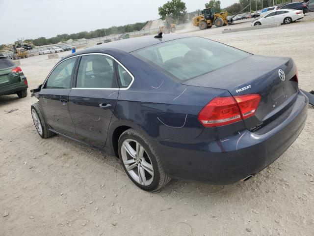 1VWBV7A31FC084149 - 2015 VOLKSWAGEN PASSAT SE BLUE photo 2