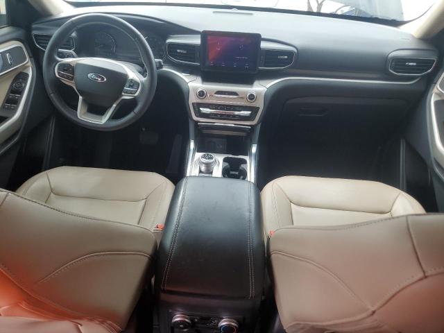 1FMSK7DH5MGB93380 - 2021 FORD EXPLORER XLT შავი ფოტო 8