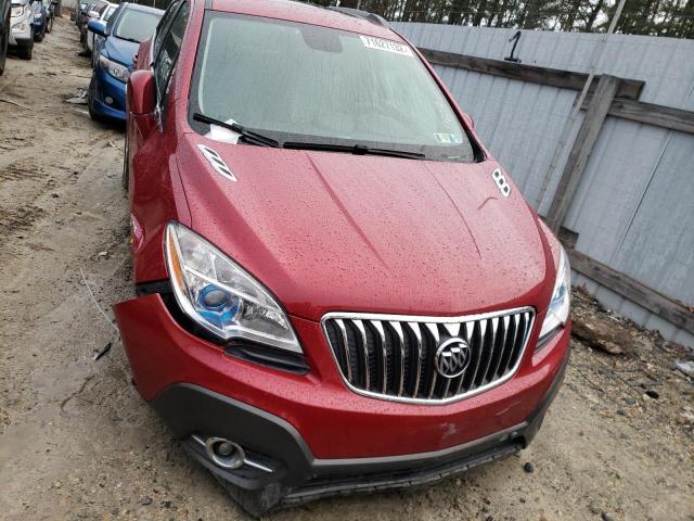 KL4CJFSB6GB545625 - 2016 BUICK ENCORE CONVENIENCE RED photo 5