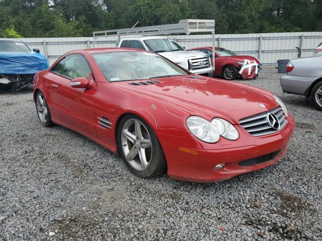 WDBSK75F55F099569 - 2005 MERCEDES-BENZ SL 500 წითელი ფოტო 4