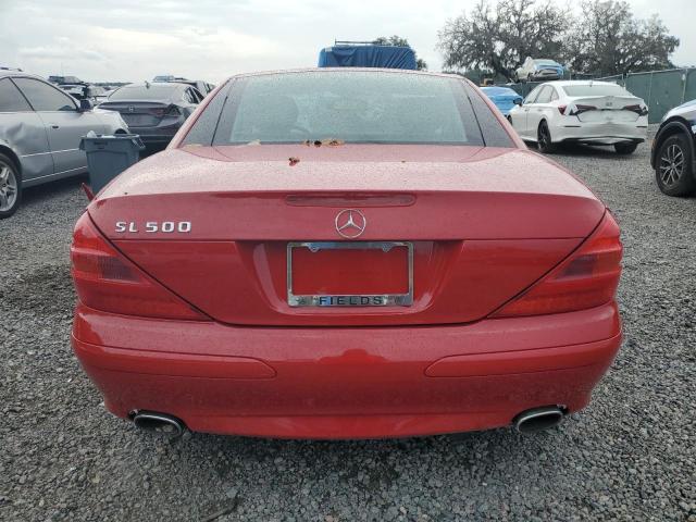 WDBSK75F55F099569 - 2005 MERCEDES-BENZ SL 500 წითელი ფოტო 6