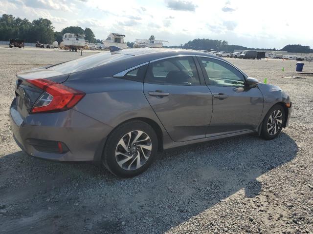 2HGFC2F73JH555007 - 2018 HONDA CIVIC EX GRAY photo 3