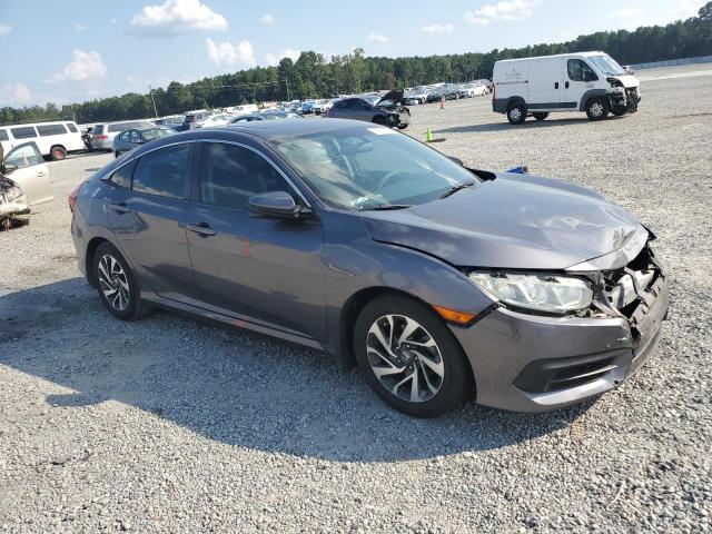 2HGFC2F73JH555007 - 2018 HONDA CIVIC EX GRAY photo 4