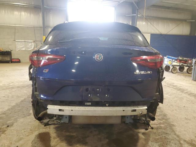 ZASFAKPN2J7B76858 - 2018 ALFA ROMEO STELVIO SPORT Көк фото 6