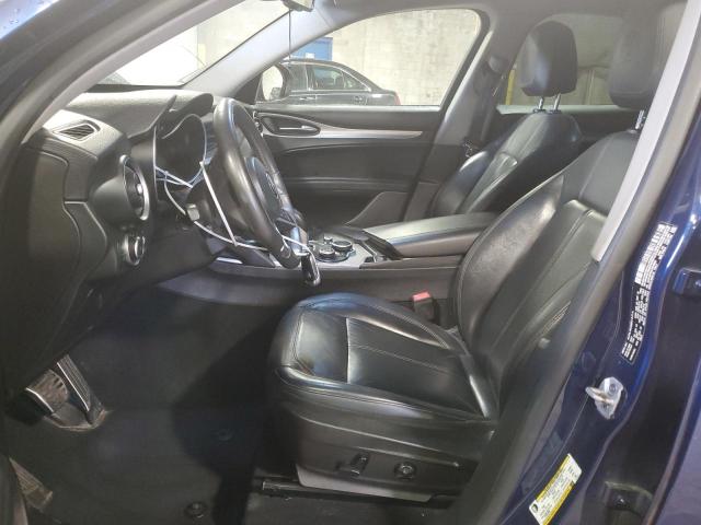 ZASFAKPN2J7B76858 - 2018 ALFA ROMEO STELVIO SPORT Көк фото 7