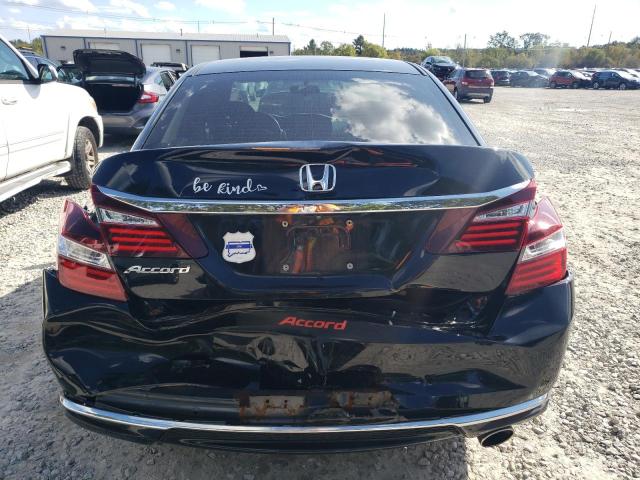 1HGCR2F39HA167609 - 2017 HONDA ACCORD LX BLACK photo 6