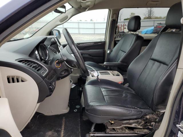 2C4RC1CG1DR677275 - 2013 CHRYSLER TOWN & COU TOURING L BLUE photo 7