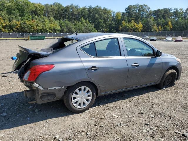 3N1CN7AP8KL861079 - 2019 NISSAN VERSA S GRAY photo 3