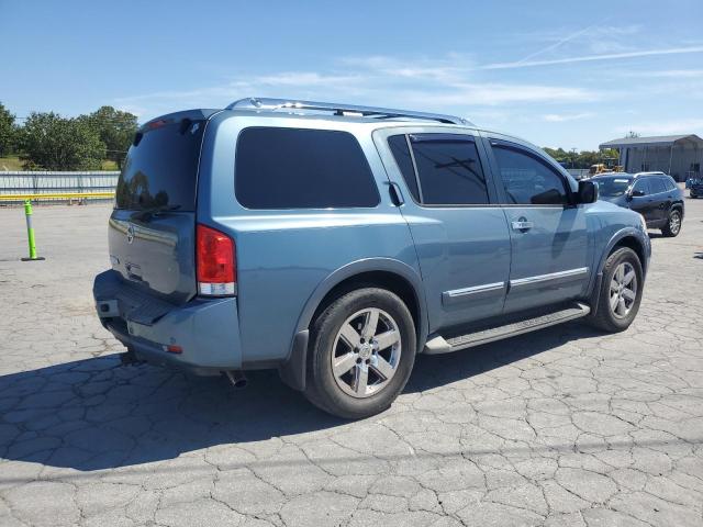 5N1AA0NF6BN617189 - 2011 NISSAN ARMADA PLATINUM BLUE photo 3