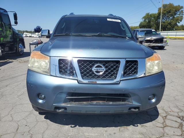 5N1AA0NF6BN617189 - 2011 NISSAN ARMADA PLATINUM BLUE photo 5