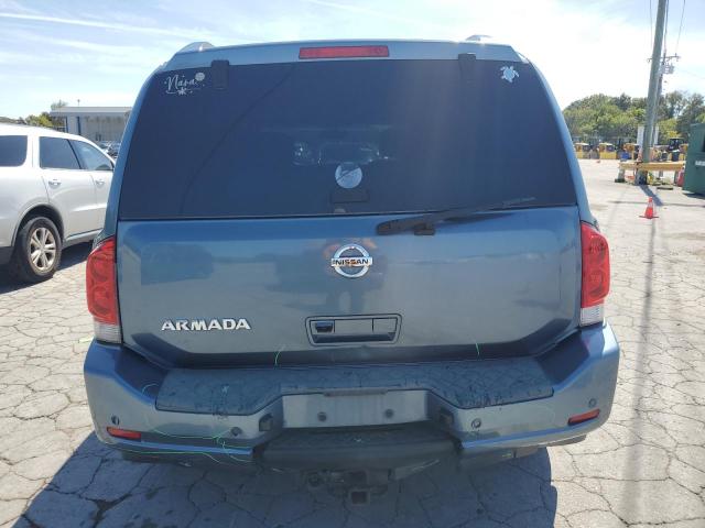 5N1AA0NF6BN617189 - 2011 NISSAN ARMADA PLATINUM BLUE photo 6