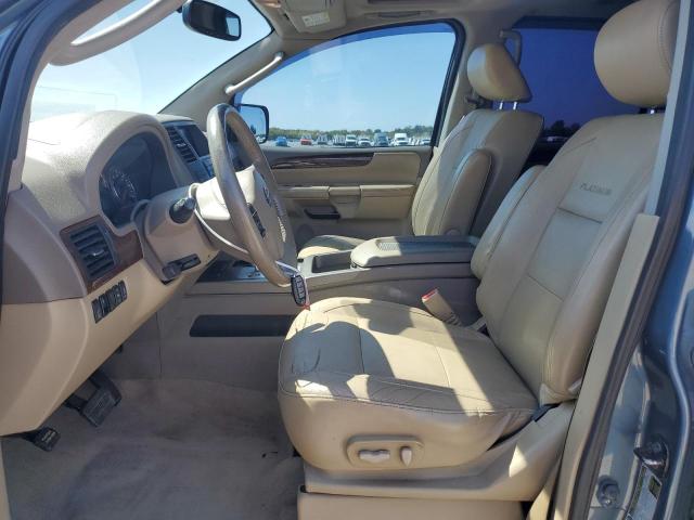 5N1AA0NF6BN617189 - 2011 NISSAN ARMADA PLATINUM BLUE photo 7