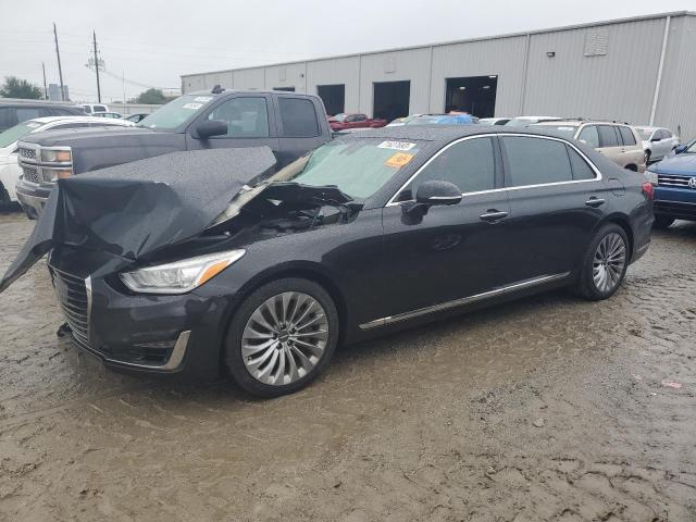 KMHG34JA4JU046831 - 2018 GENESIS G90 PREMIUM BLACK photo 1