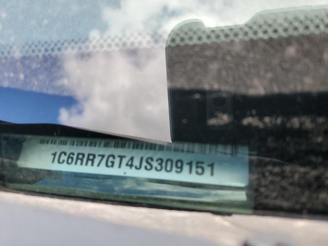1C6RR7GT4JS309151 - 2018 RAM 1500 SLT BLACK photo 12