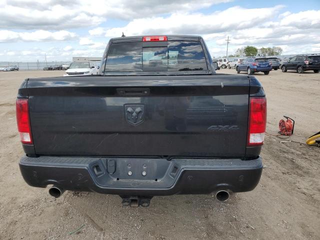 1C6RR7GT4JS309151 - 2018 RAM 1500 SLT BLACK photo 6