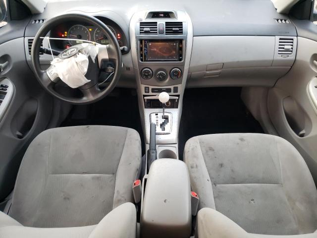 2T1BU4EE3CC756179 - 2012 TOYOTA COROLLA BASE SILVER photo 8