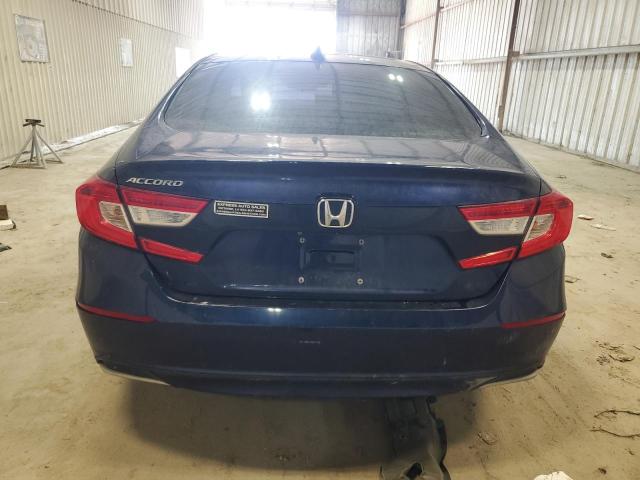 1HGCV1F13KA080395 - 2019 HONDA ACCORD LX Blau Foto 6