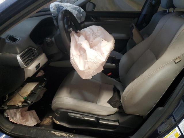 1HGCV1F13KA080395 - 2019 HONDA ACCORD LX Blau Foto 7