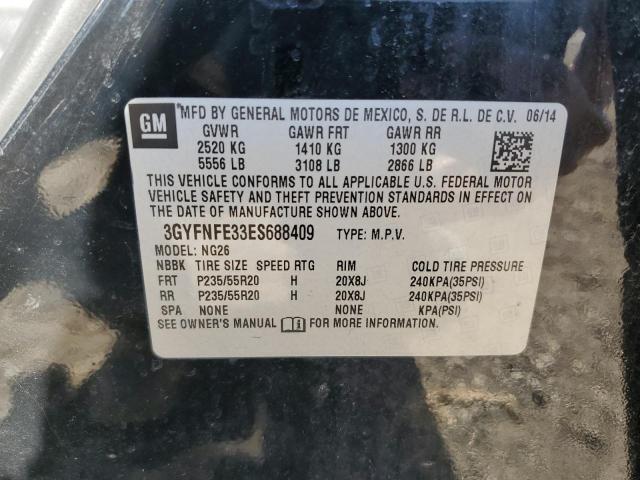 3GYFNFE33ES688409 - 2014 CADILLAC SRX PERFORMANCE COLLECTION Қара фото 13