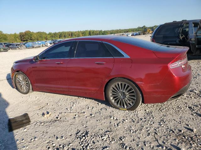 3LN6L2G94DR825767 - 2013 LINCOLN MKZ RED photo 2