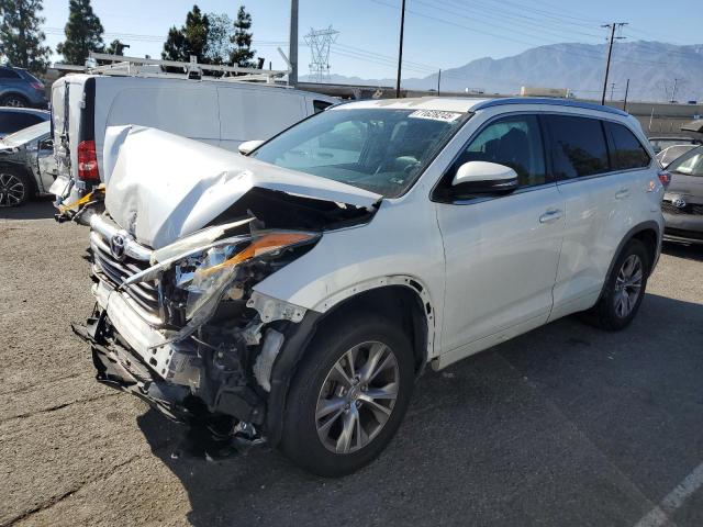 2015 TOYOTA HIGHLANDER XLE, 