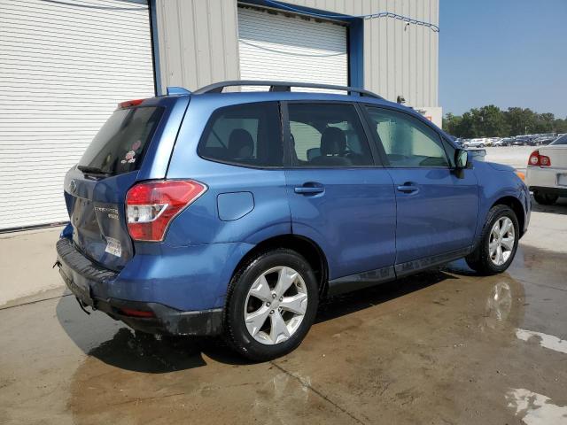 JF2SJADC5GH458792 - 2016 SUBARU FORESTER 2.5I PREMIUM Көк фото 3