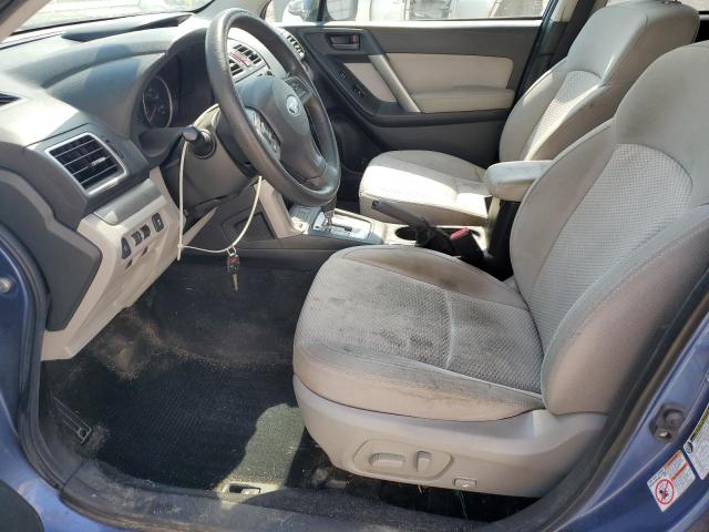 JF2SJADC5GH458792 - 2016 SUBARU FORESTER 2.5I PREMIUM Көк фото 7