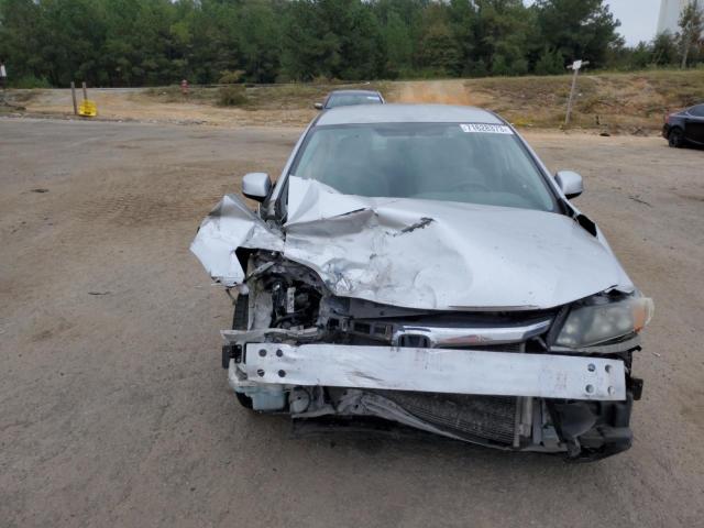 2HGFB2F5XCH336324 - 2012 HONDA CIVIC LX SILVER photo 5