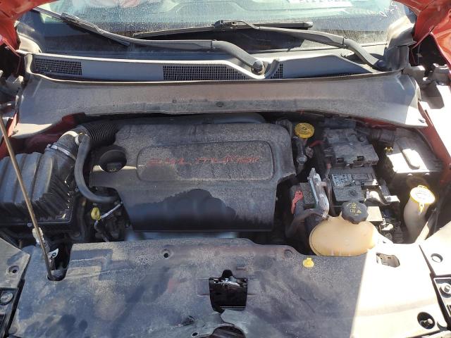 3C4NJDBB2JT479065 - 2018 JEEP COMPASS LATITUDE წითელი ფოტო 12