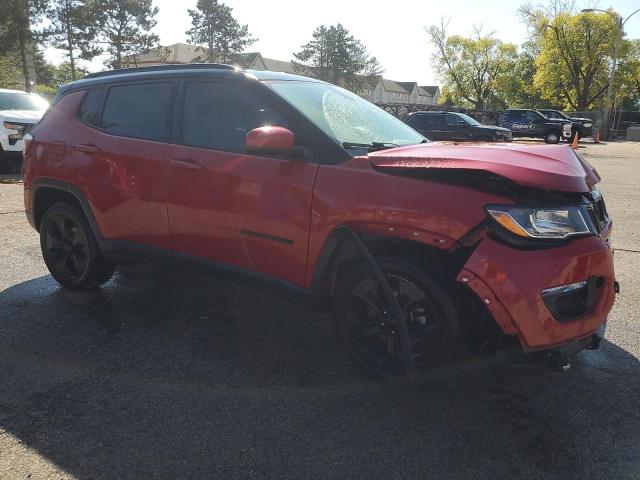 3C4NJDBB2JT479065 - 2018 JEEP COMPASS LATITUDE წითელი ფოტო 4