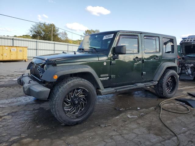 1J4BA3H10AL163830 - 2010 JEEP WRANGLER U SPORT GREEN photo 1