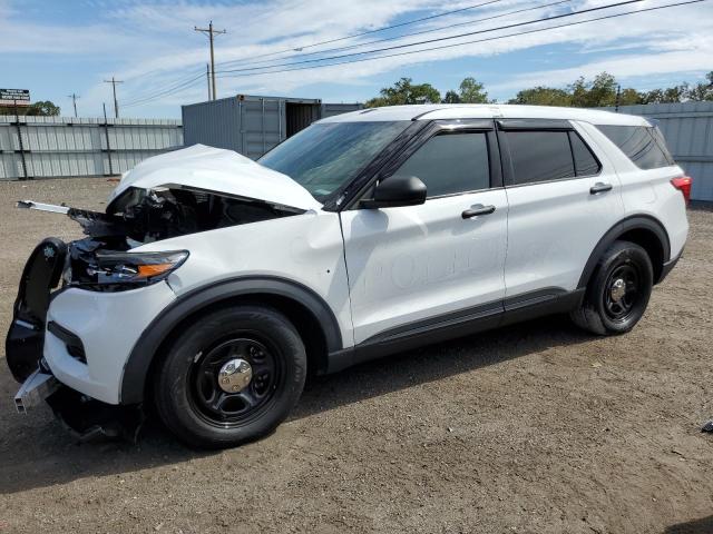 1FM5K8AB5LGC63316 - 2020 FORD EXPLORER POLICE INTERCEPTOR WHITE photo 1