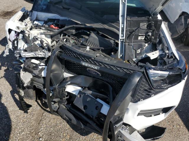 1FM5K8AB5LGC63316 - 2020 FORD EXPLORER POLICE INTERCEPTOR WHITE photo 12