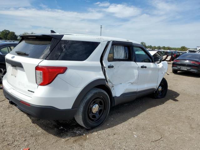 1FM5K8AB5LGC63316 - 2020 FORD EXPLORER POLICE INTERCEPTOR WHITE photo 3