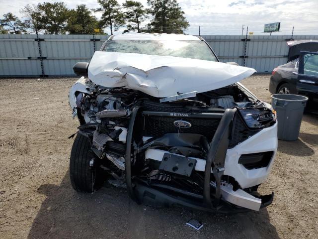 1FM5K8AB5LGC63316 - 2020 FORD EXPLORER POLICE INTERCEPTOR WHITE photo 5